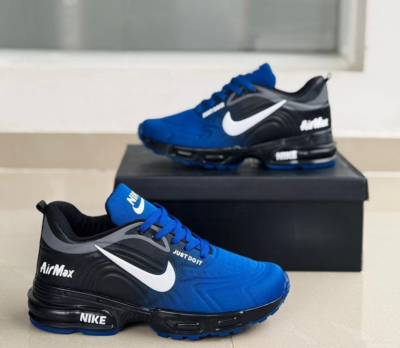 Tenis AirMax Negro Azul 20St