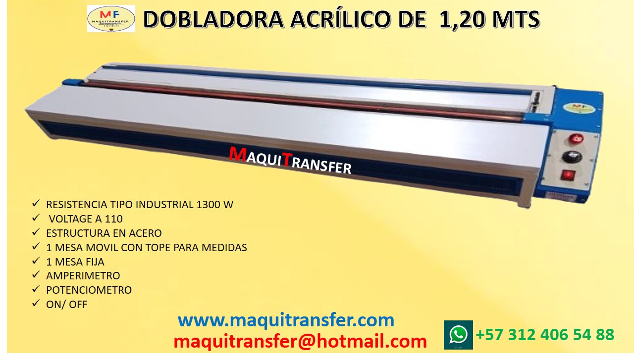 TERMO-DOBLADORA PARA ACRILICOS